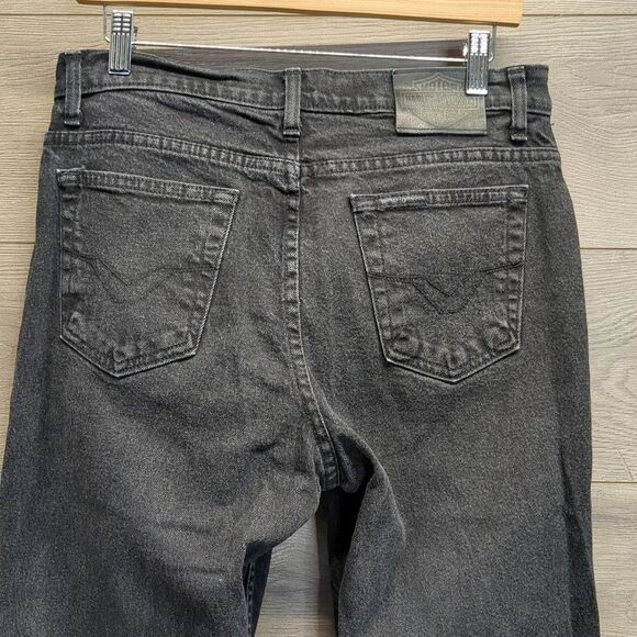 Harley Davidson Classic Motorcycle Jeans Women's Size 10 - Picture 8 of 12